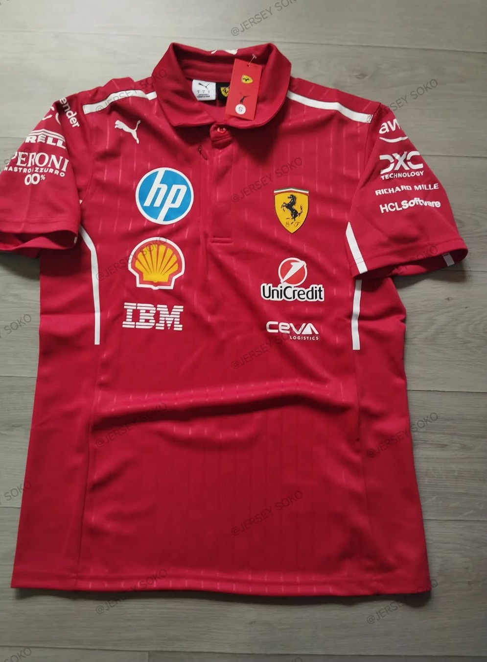 Ferrari F1 Polo Jersey 1 Jersey Lounge Kenya
