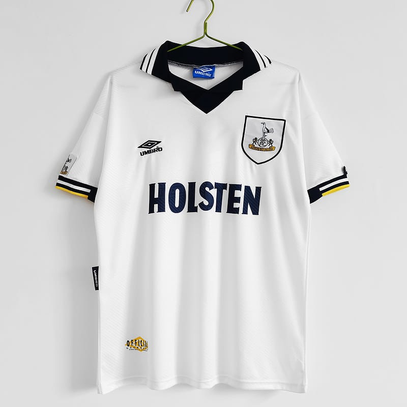 Vintage Tottenham Hotspur Home Kit - Holsten 93-95 Jersey Lounge Kenya