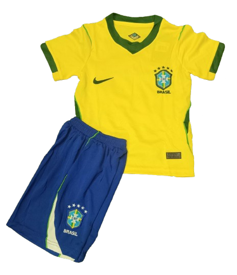 Brazil Home World Cup 2026 Kids Fit