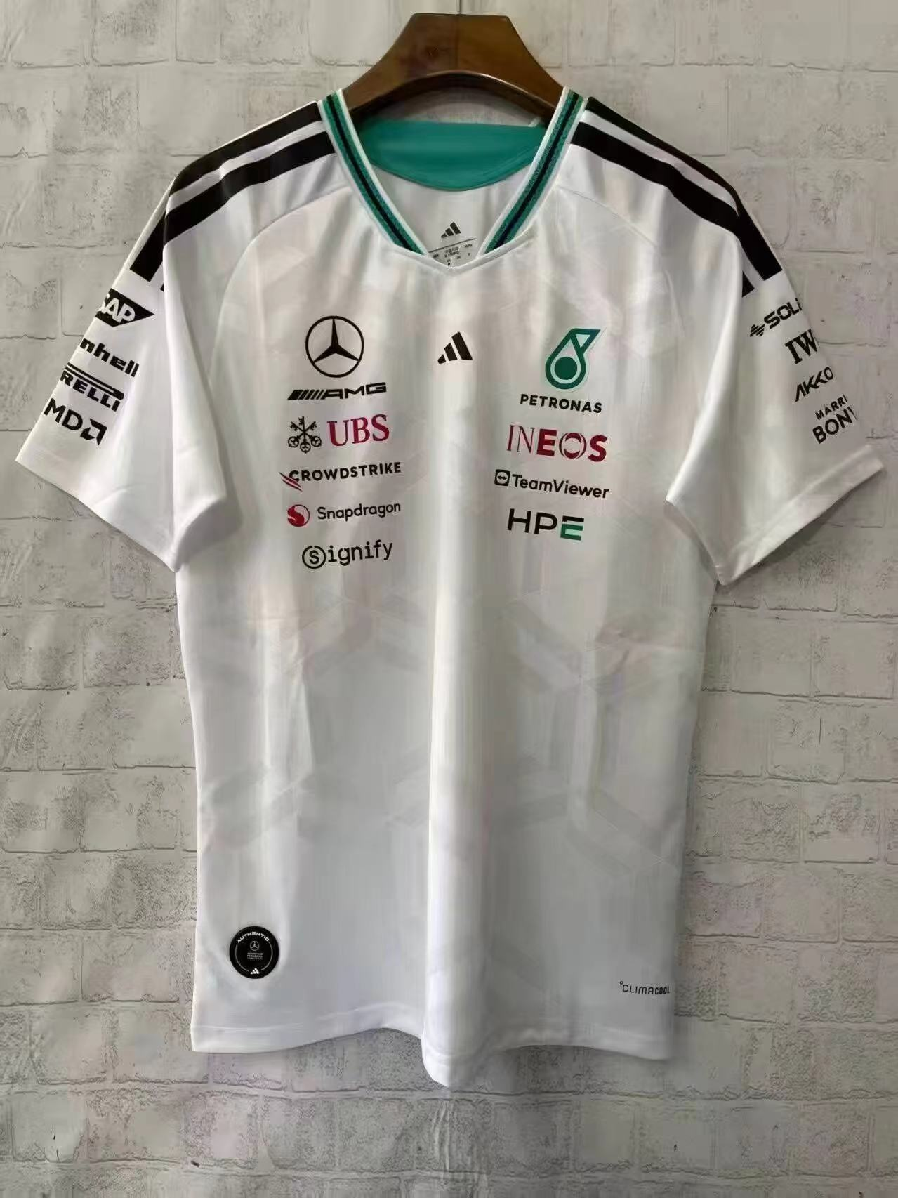 Mercedes-AMG Petronas F1 White Jersey