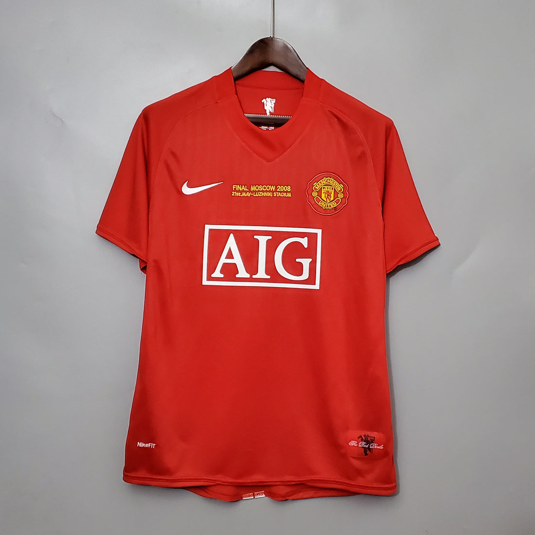 Manchester United Home AIG 07/08 front