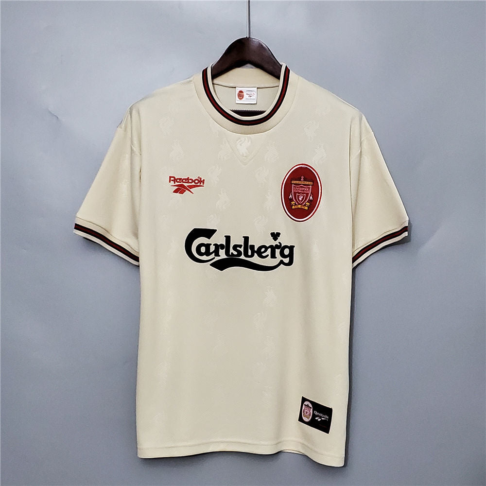 Liverpool Away "Carlsberg" 96/97 Vintage Jersey back