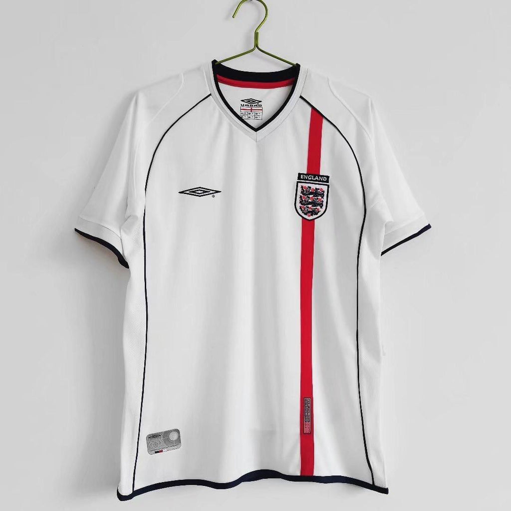 England Home 2002 Vintage Jersey front