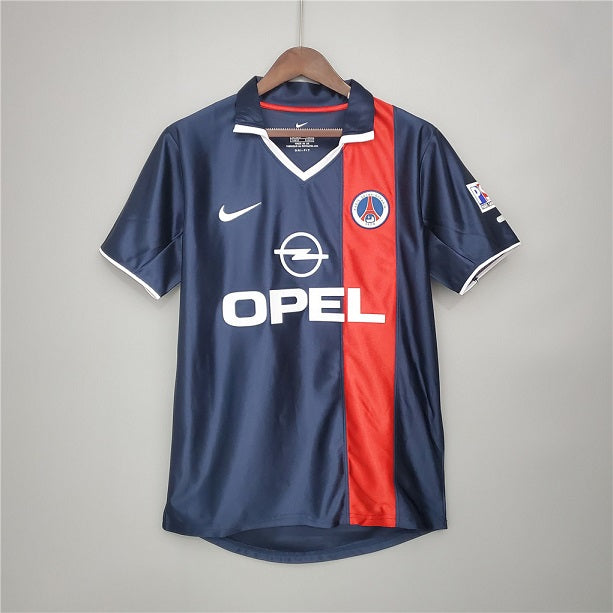 PSG Home 01/02 Vintage Jersey front