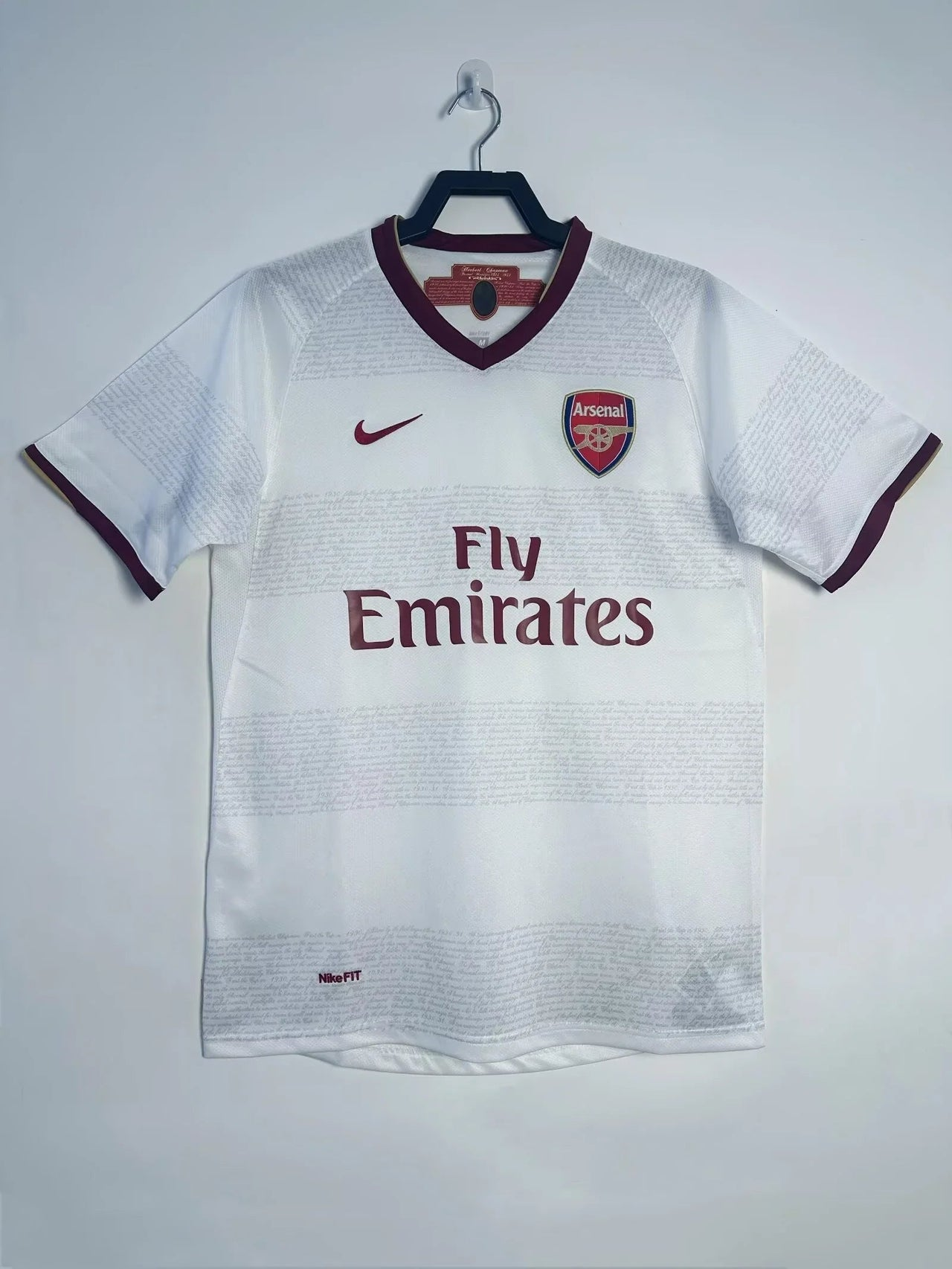 Arsenal Away 07/08 Vintage Jersey front