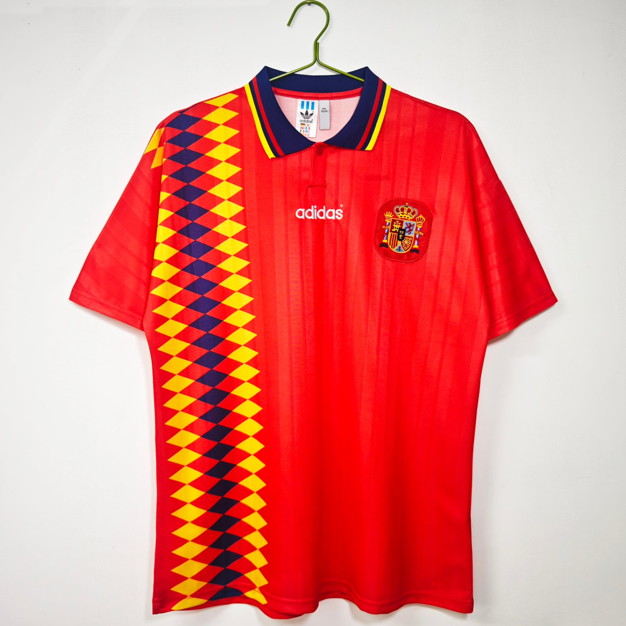 Spain Home 1994 Vintage Jersey front