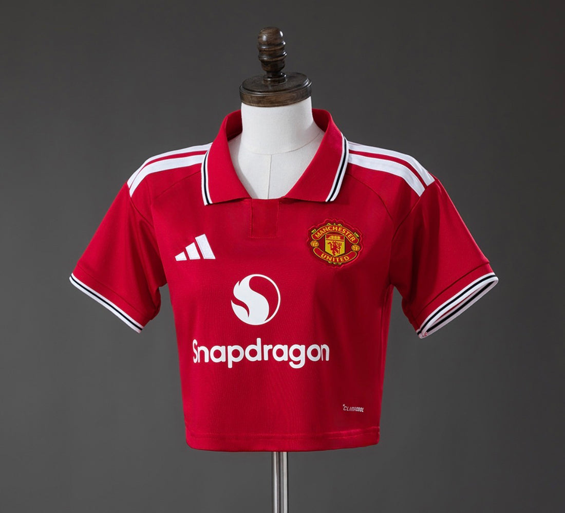 Man Utd Home 26/27 Crop-Top