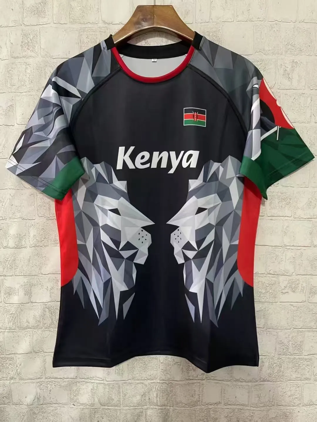 Kenya Rugby Black Jersey