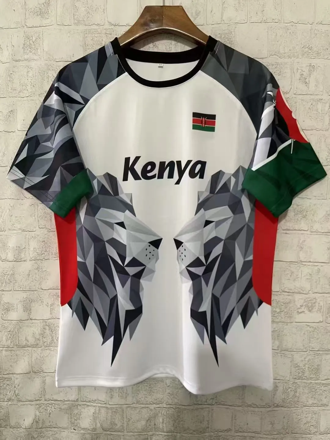 Kenya Rugby White Jersey