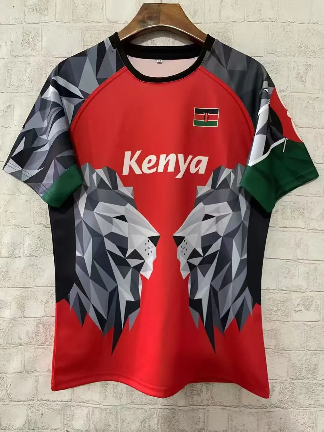 Kenya Rugby Red Jersey